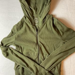 Green Urban Outfitters zip up